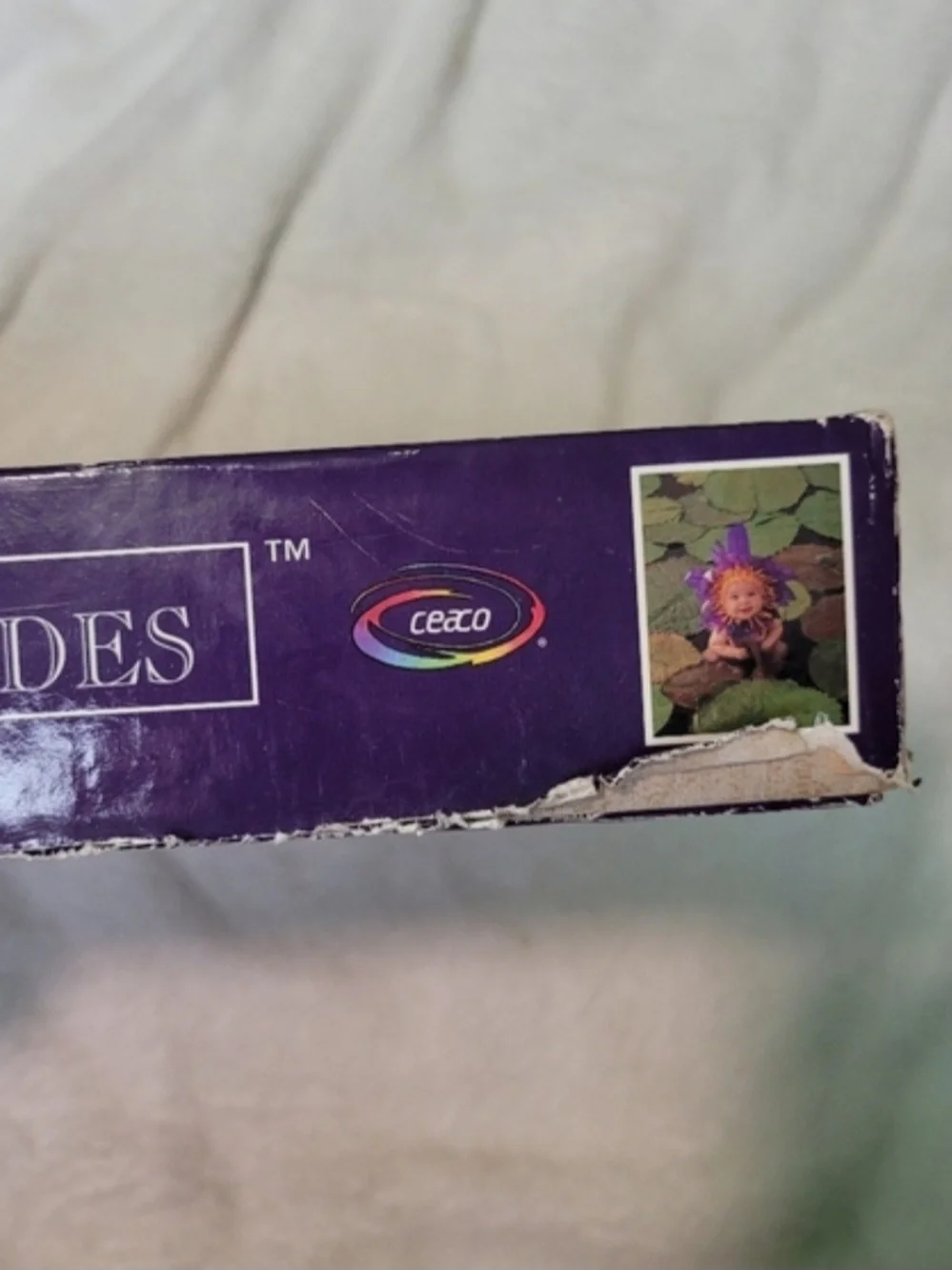 Vintage Anne Geddes Baby In Lily Pads 550 Piece Puzzle